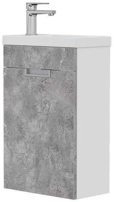 Тумба под раковину Volna Vario 40 tpVARIO.Z40.1D-09 подвесная цвет Цемент Белый