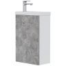 Тумба под раковину Volna Vario 40 tpVARIO.Z40.1D-09 подвесная цвет Цемент Белый