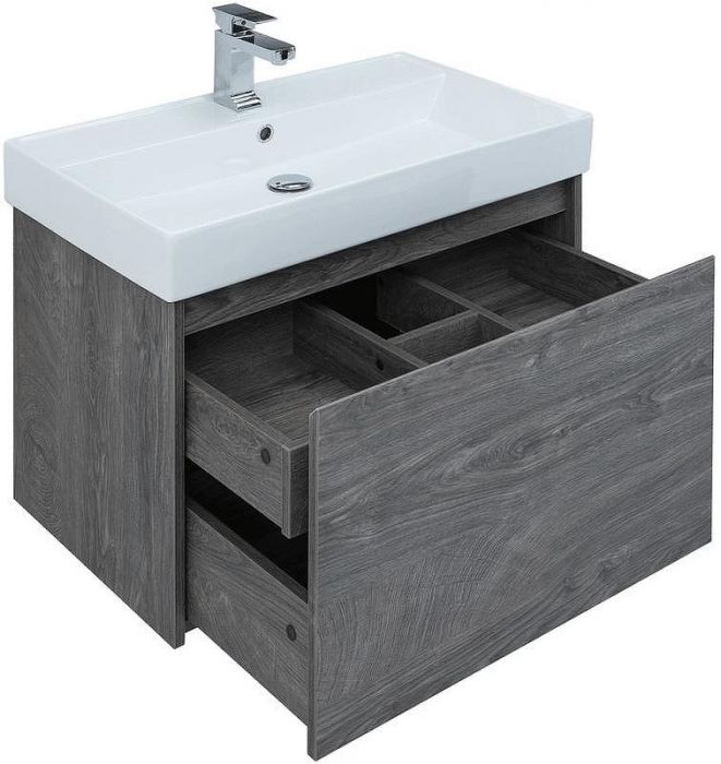 Комплект мебели для ванной Aquanet Nova Lite 60 242923 подвесной Дуб рошелье