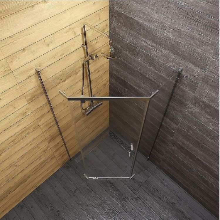 Душевой уголок Triton Дека-Хром 90х90 Щ0000053608 профиль Хром стекло прозрачное