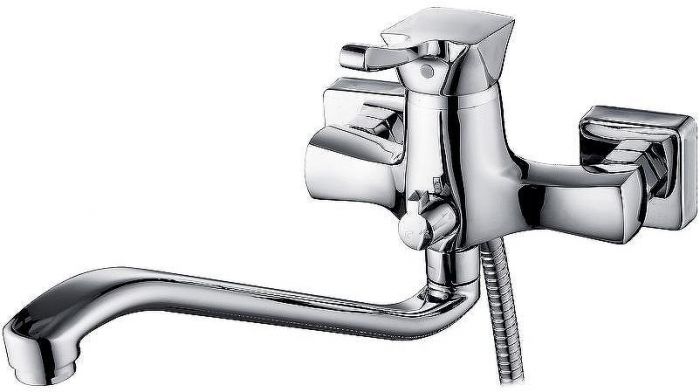 Смеситель для ванны Kaiser Verona 29055B универсальный Хром