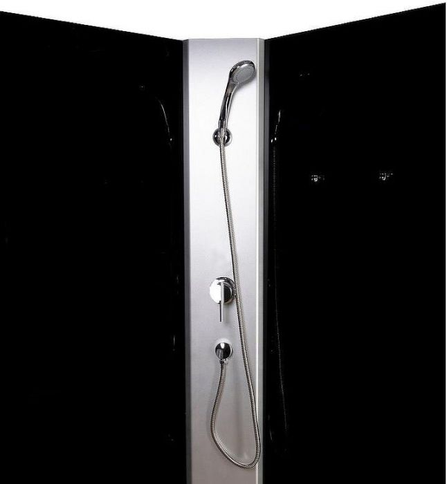 Душевая кабина Niagara Eco 80x80 E80/40/TN/BK без гидромассажа