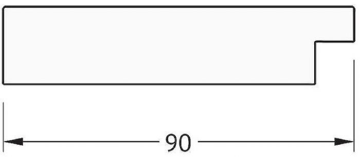Зеркало Evoform Exclusive-G 121х96 BY 4367 с гравировкой в багетной раме - Чеканка серебряная 90