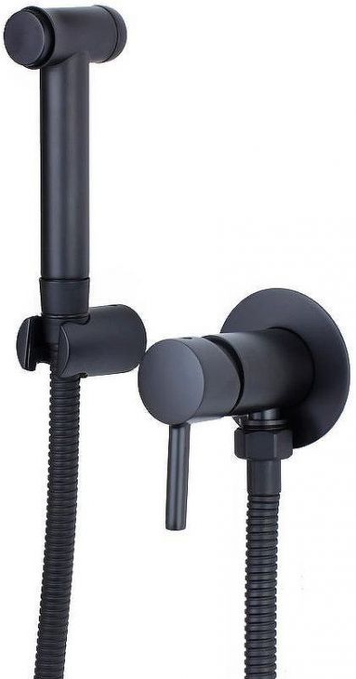 Гигиенический душ со смесителем Bronze de Luxe Scandi 14512B Чёрный матовый Гигиенический душ со смесителем Bronze de Luxe Scandi 14512B Чёрный матовый