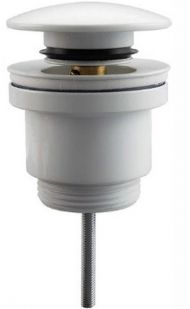 Донный клапан Frap F62-6 click-clack Белый Донный клапан Frap F62-6 click-clack Белый