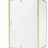 Душевой уголок Niagara Nova 120х70 NG-43-12AG-A70G профиль Холодное золото стекло прозрачное