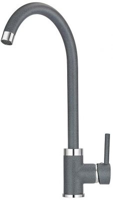 Смеситель для кухни Granula 2125 цвет Графит