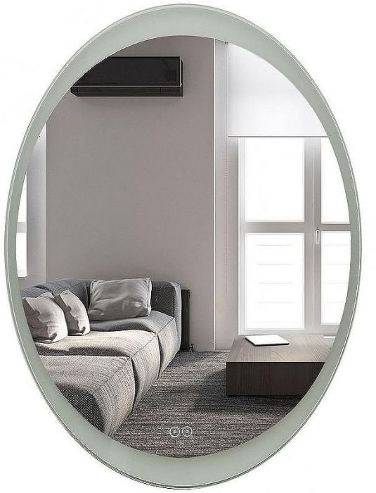 Зеркало Art&Max Ovale AM-Ova-600-1050-DS-F-H с подсветкой с сенсорным выключателем