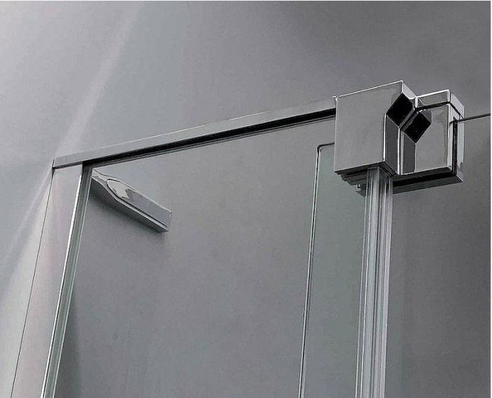 Душевой уголок Cezares Slider 100x100 SLIDER-AH-1-100-90/100-C-Cr профиль Хром стекло прозрачное