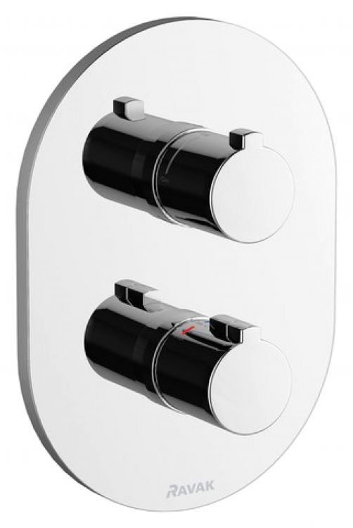 Термостат Ravak Chrome CR 064.00 С ВНУТРЕННЕЙ ЧАСТЬЮ для душа Термостат Ravak Chrome CR 064.00 С ВНУТРЕННЕЙ ЧАСТЬЮ для душа