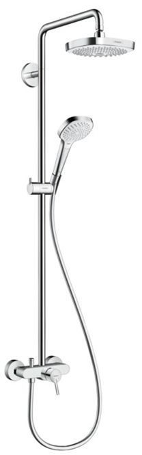 Hansgrohe Croma Select E 180 SHP Душевая система, верхний душ 187мм, с ручным душем и однорычажным смесителем, цвет: хром