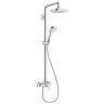 Hansgrohe Croma Select E 180 SHP Душевая система, верхний душ 187мм, с ручным душем и однорычажным смесителем, цвет: хром