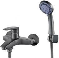 Смеситель для ванны Shevanik S5002T цвет Оружейная сталь