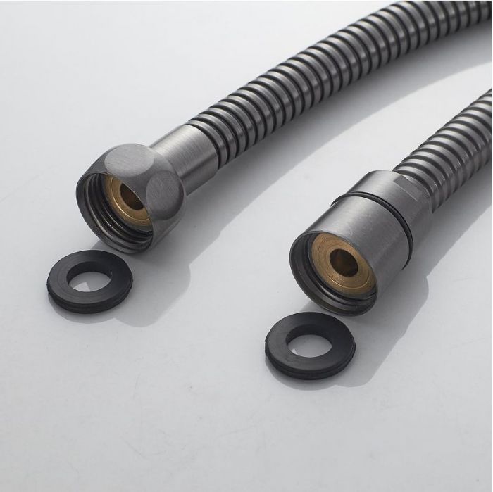 Смеситель для ванны Shevanik S5002T цвет Оружейная сталь