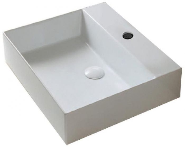 Раковина Azzurra Elegance Squared 60 ELLP060450QMBI/(EQA60M bi)*1 Белая