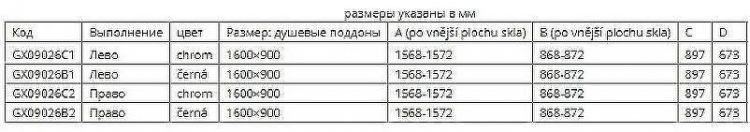 Душевой уголок Riho SZ Scandic NXT Х203 157х87 P G001074120 (GX09026C2) профиль Хром стекло прозрачное