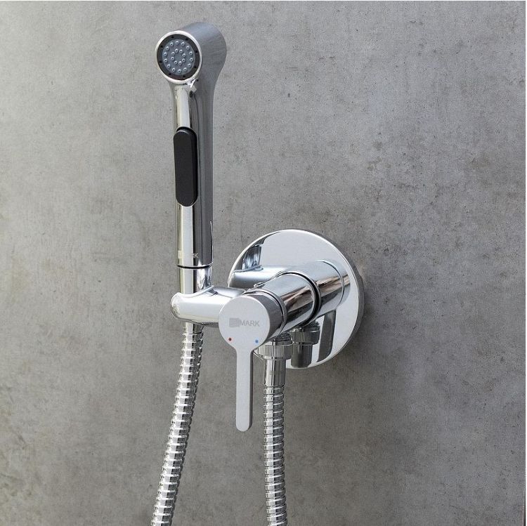 Гигиенический душ со смесителем Lemark Solo LM7174C цвет Хром Гигиенический душ со смесителем Lemark Solo LM7174C цвет Хром