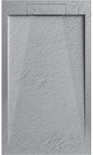 Душевой поддон из искусственного камня Esbano Luxe ESP-LX108G 100x80 ESPLX 108G Серый матовый