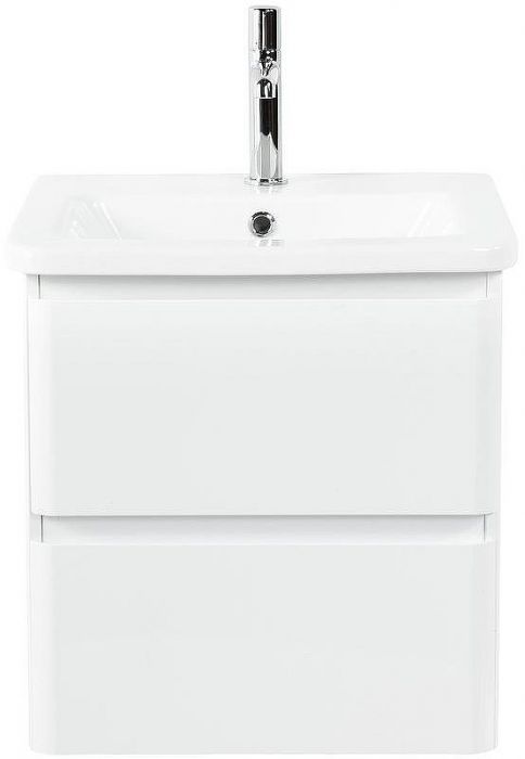 Тумба под раковину BelBagno 50 ALBANO-CER-500-2C-SO-BL подвесная Bianco Lucido