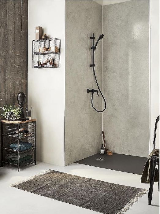 Душевой поддон из искусственного камня Jacob Delafon Tolbiac 120x90 E6D332RU-NGM Черный матовый