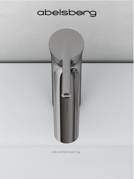 Смеситель для раковины Abelsberg Solida AMF20090CH цвет Глянцевый хром