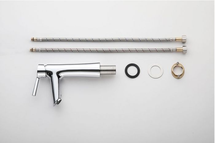 Смеситель для раковины Abelsberg Solida AMF20090CH цвет Глянцевый хром