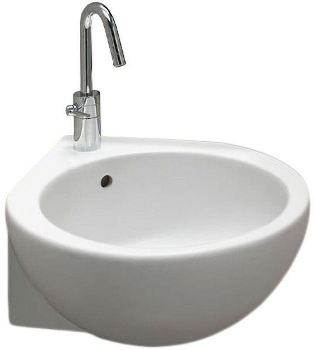 Раковина Hatria You and Me 46 R Y0H701 угловая Белая