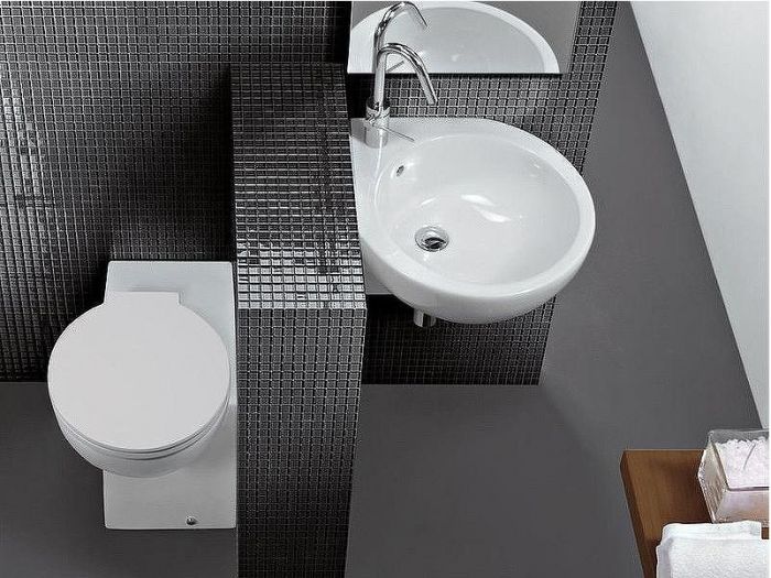 Раковина Hatria You and Me 46 R Y0H701 угловая Белая