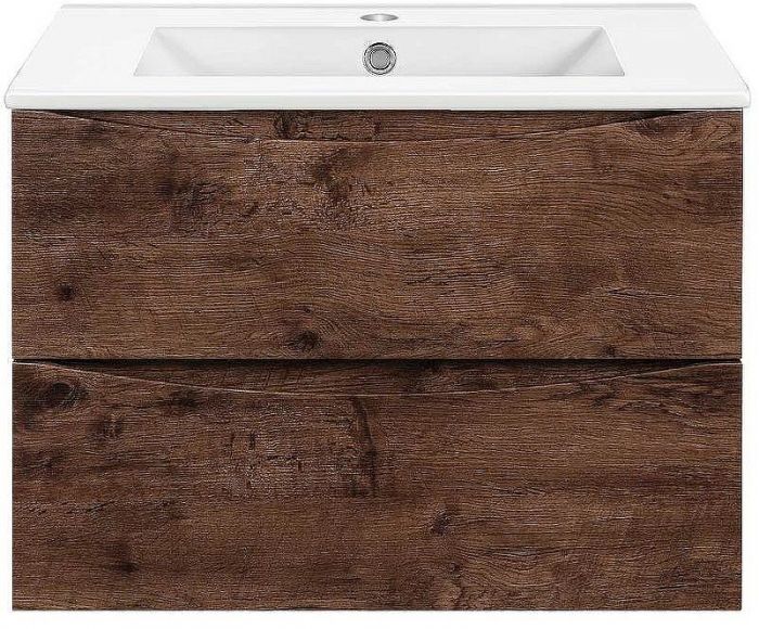 Тумба под раковину Vincea Mia Slim 60 VMC-2MC600S1RW подвесная R.Wood