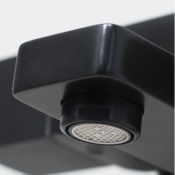 Душевая система WasserKRAFT A29901 с термостатом Черная матовая