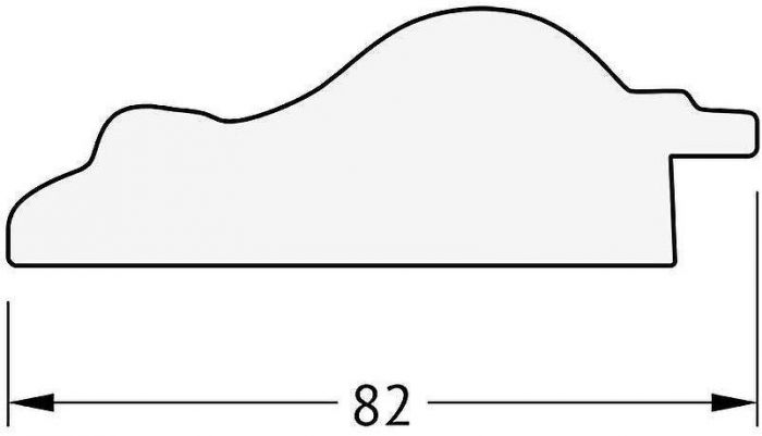 Зеркало Evoform Exclusive-G 105х105 BY 4441 с гравировкой в багетной раме - Старый гипс 82