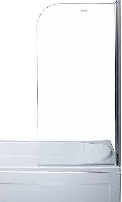 Шторка на ванну Aquanet SG-750 150 209411 профиль Хром стекло прозрачное