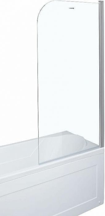 Шторка на ванну Aquanet SG-750 150 209411 профиль Хром стекло прозрачное