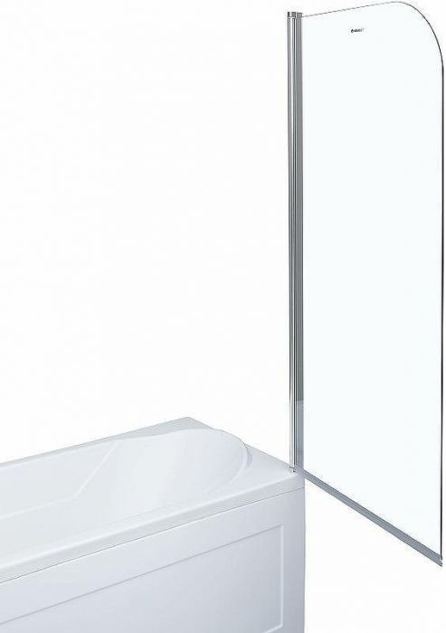 Шторка на ванну Aquanet SG-750 150 209411 профиль Хром стекло прозрачное
