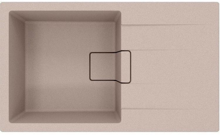 Кухонная мойка Florentina Ривьера-860 20.485.D0860.107 Песочная