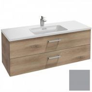 Тумба под раковину Jacob Delafon Vox 120 см EB2071-R2-G1G прямоугольные ручки, пепельный