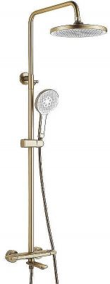 Душевая система Rose R39G R3936G Золото матовое