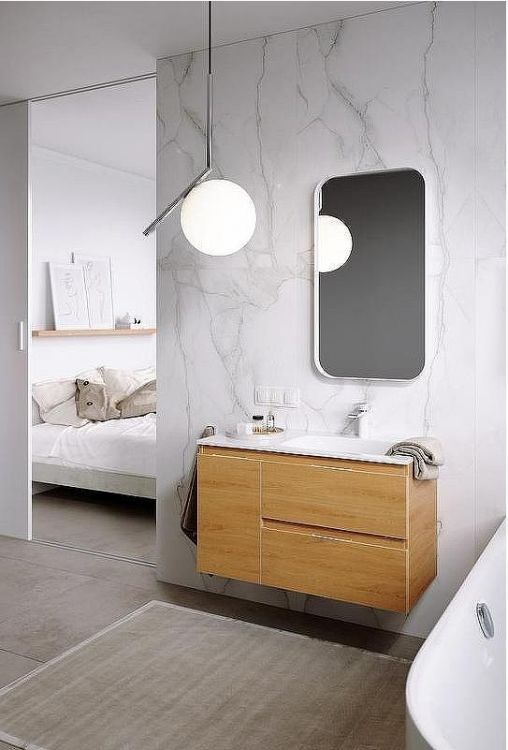 Тумба под раковину Aqwella Accent 90 R ACC0109RDZ подвесная Дуб золотой