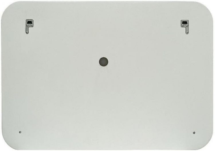 Зеркало Континент Demure 900х700 ЗЛП2301 с подсветкой с сенсорным выключателем с подогревом с часами