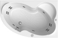 Акриловая ванна Radomir Vannesa Ирма 169х110 R 2-76-2-2-9-217 с гидромассажем Баланс Хром