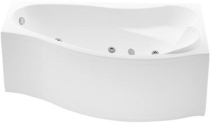 Акриловая ванна Aquanet Palma 170x90 R 205537 без гидромассажа
