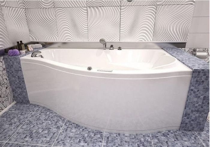 Акриловая ванна Aquanet Palma 170x90 R 205537 без гидромассажа