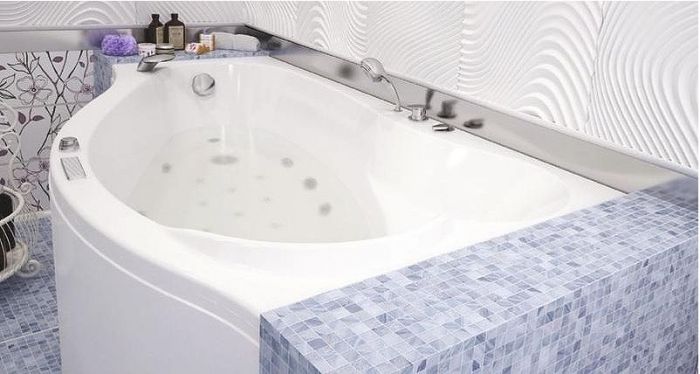 Акриловая ванна Aquanet Palma 170x90 R 205537 без гидромассажа