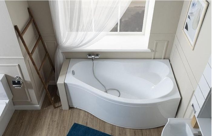 Акриловая ванна Aquanet Palma 170x90 R 205537 без гидромассажа