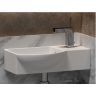 Умывальник CERAMICANOVA Element подвесной прямоугольный с крепежом (чаша слева, отверстие под смеситель справа) CN6039L
