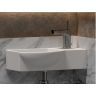 Умывальник CERAMICANOVA Element подвесной прямоугольный с крепежом (чаша слева, отверстие под смеситель справа) CN6039L
