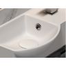 Умывальник CERAMICANOVA Element подвесной прямоугольный с крепежом (чаша слева, отверстие под смеситель справа) CN6039L