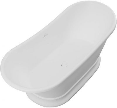 Ванна из искусственного камня Allen Brau Classic 170x75 2.35004.21 Белая матовая без гидромассажа