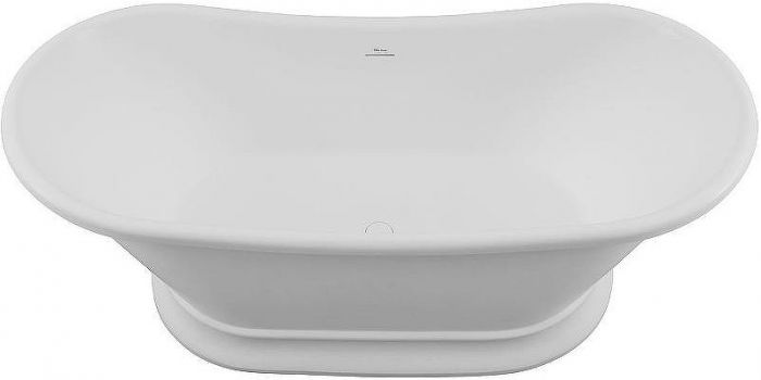 Ванна из искусственного камня Allen Brau Classic 170x75 2.35004.21 Белая матовая без гидромассажа
