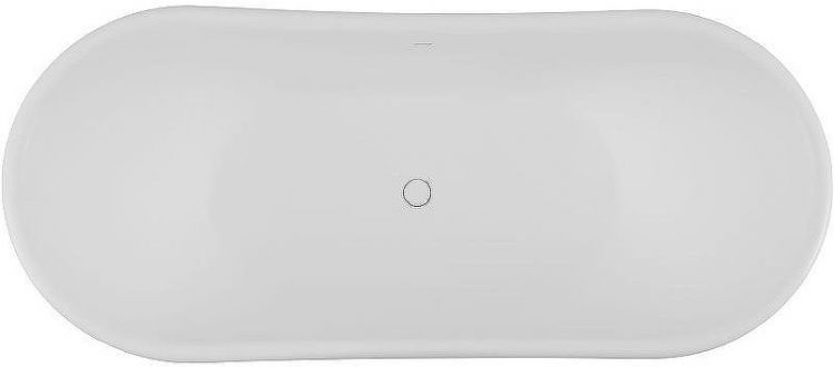 Ванна из искусственного камня Allen Brau Classic 170x75 2.35004.21 Белая матовая без гидромассажа Ванна из искусственного камня Allen Brau Classic 170x75 2.35004.21 Белая матовая без гидромассажа